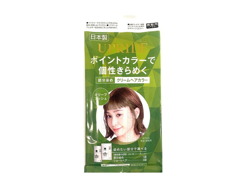 ＵＰＲＩＤＥ　クリームヘアカラー　オリーブアッシュ